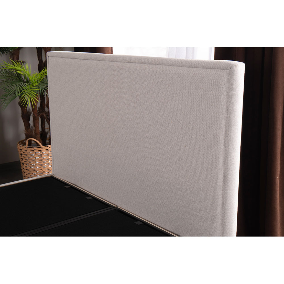 FRAME BED WITH STORAGE (FOR MATTRESS 160x200cm) ZAKAR LOOK BEIGE 16-854 E1 TR