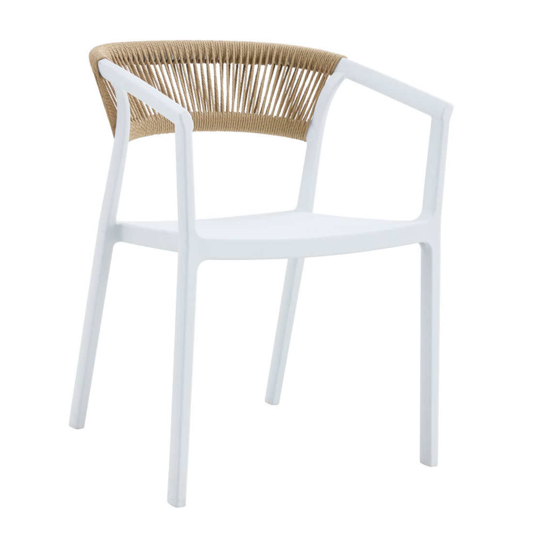 CONCORD CHAIR PP WHITE LATTE PRC