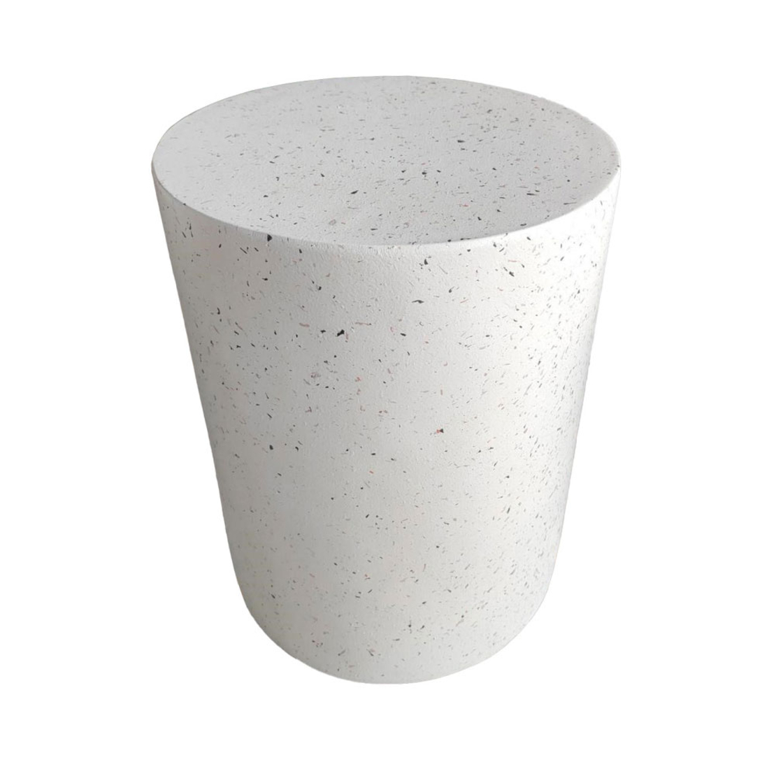 WHEEL SIDE SIDE TABLE MgO TERRAZZO 35x35xH47cm PRC