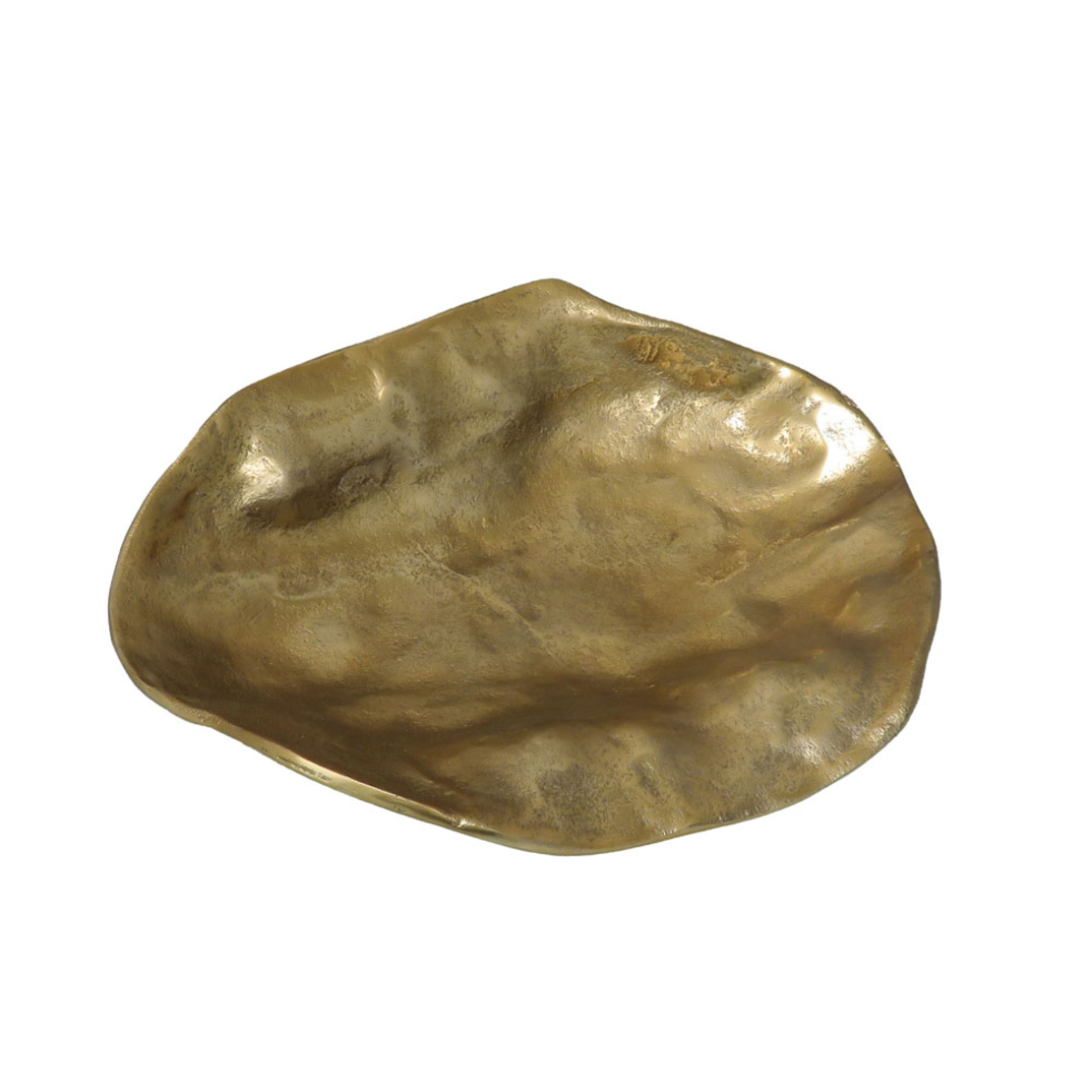 GRANTAS TRAY DECORATIVE 40x31x13 ALUMINIUM GOLD