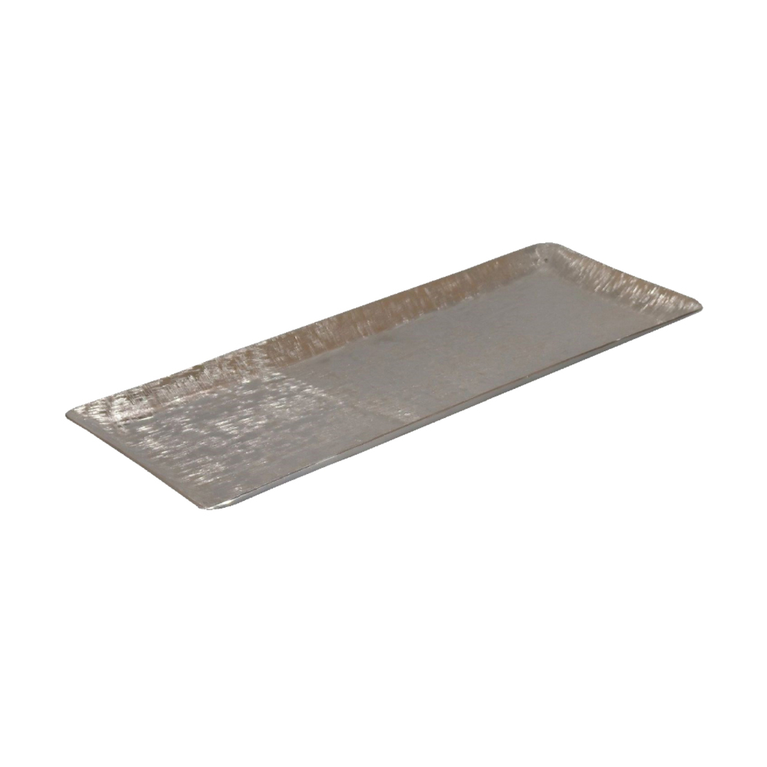 ORLY FLAT TRAY ALUMINIUM SILVER 58x24xH3cm IN