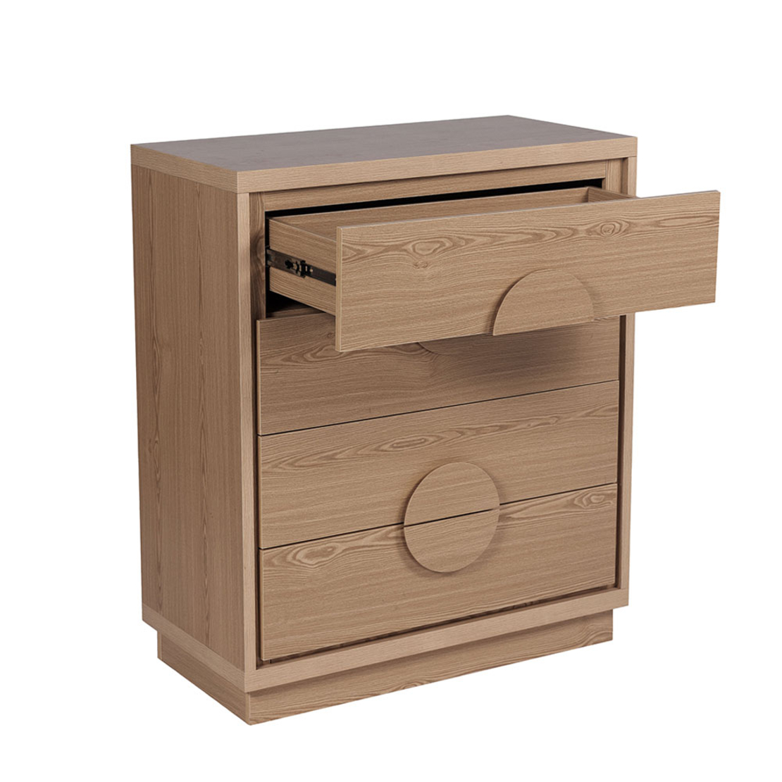 AXIS COMMODE 4DRAWERS CHIPBOARD NATURAL E1 PRC