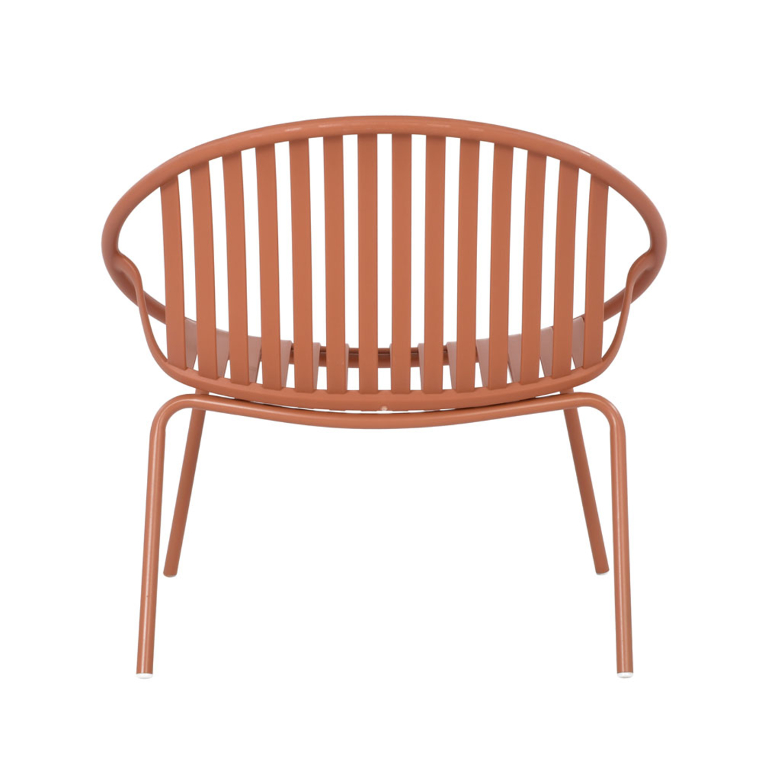 NADIN ARMCHAIR SET 2PCS PP TERRACOTTA PRC