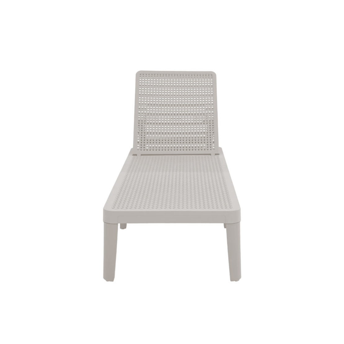 SEAGULL SUNBED PP GREY LIGHT 191x55x29 PRC
