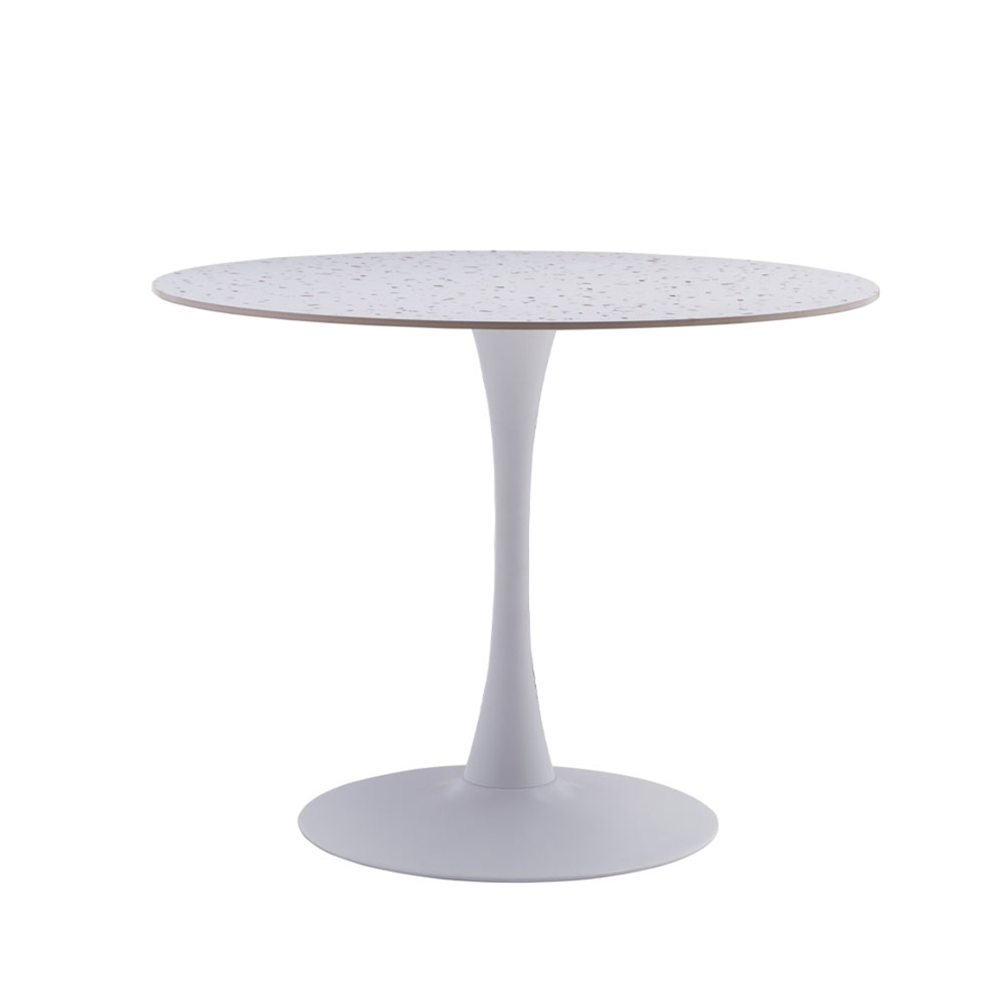 NOUGAT TABLE ROUND TABLE METAL TERRAZZO SINTERED S