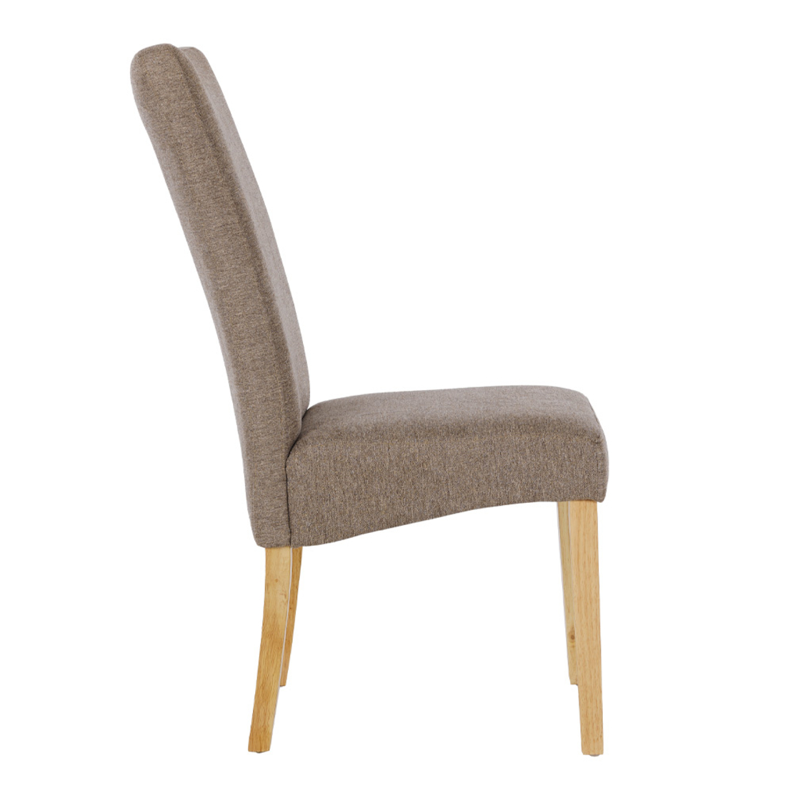 BRIDGE CHAIR FABRIC BEIGE WOOD PINE NATURAL PRC