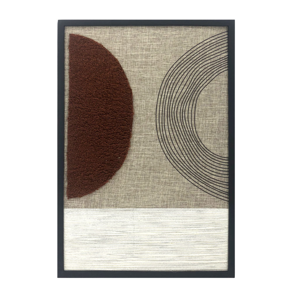 HAPPY MIND A PAINTING WOOD MULTICOLOR YARN FRAME B