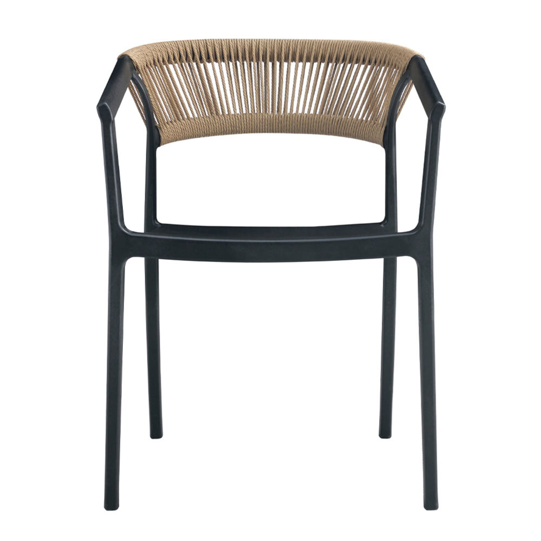 CONCORD CHAIR PP BLACK LATTE PRC
