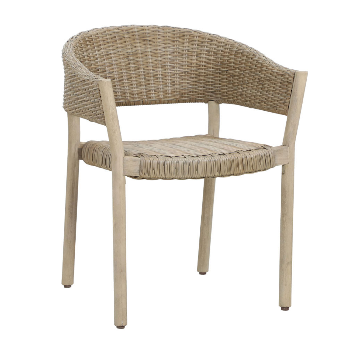 SUMATRA CHAIR WOOD EUCALYPTUS NATURAL 64x57xH78cm