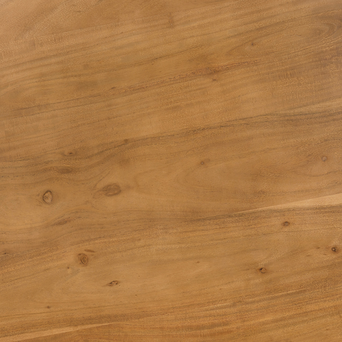 LEVEL COFFEE TABLE WOOD ACACIA WALNUT METAL BLACK 95x65xH48cm IN
