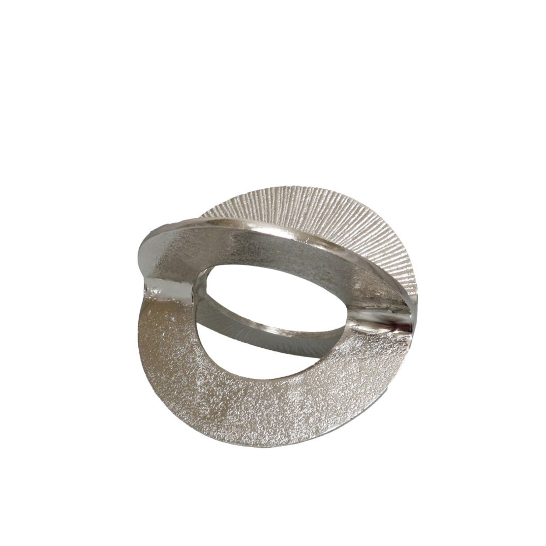 COBI DECORATION KNOT 17x12x12 ALUMINIUM SILVER