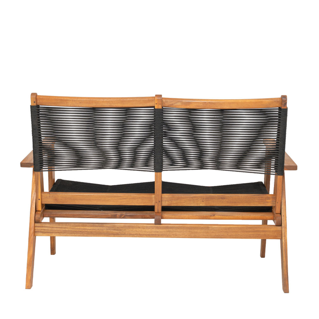 CAVO SOFA 2SEAT ROPE BLACK NATURAL 120x72xH85cm VN