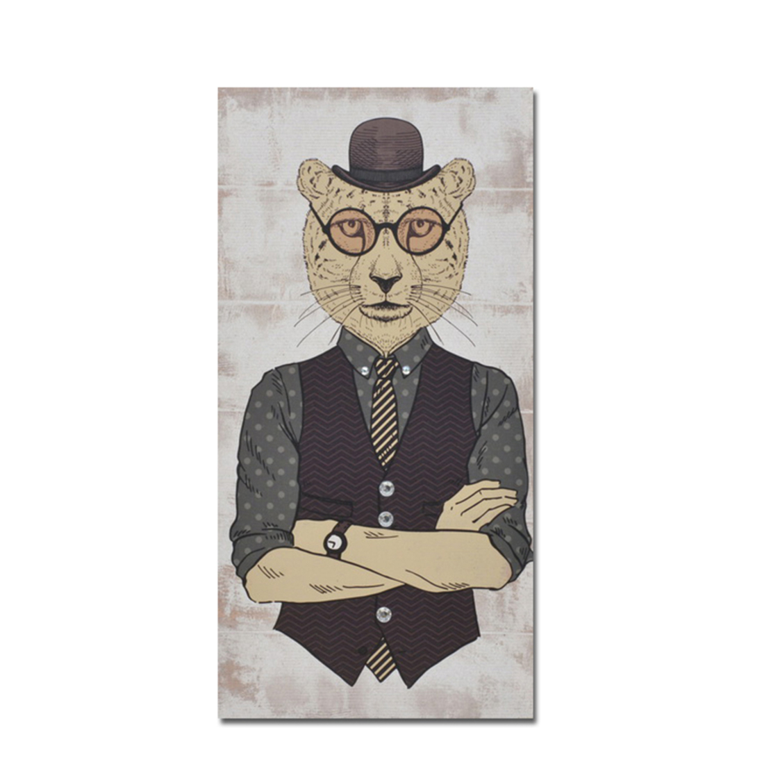 MR.CAT PAINTING CANVAS MULTICOLOR WOOD 30x60xH1,8c