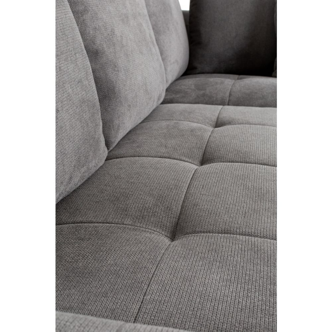 BILL SOFA BED CORNER LEFT EASY CLEAN FABRIC STONE E1 EU