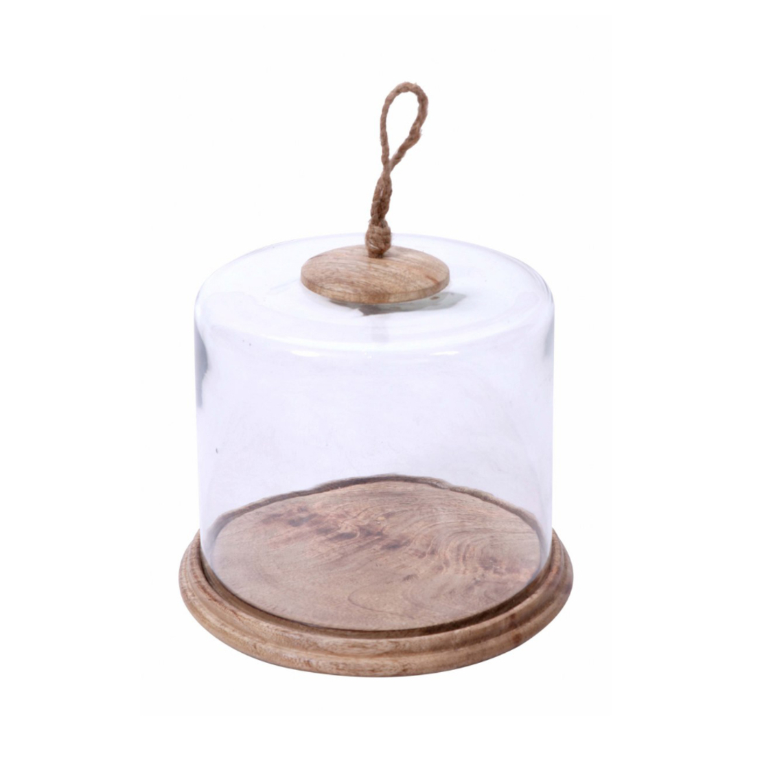 MOMUS COUP WOOD GLASS NATURAL TRANSPARENT D22xH19c