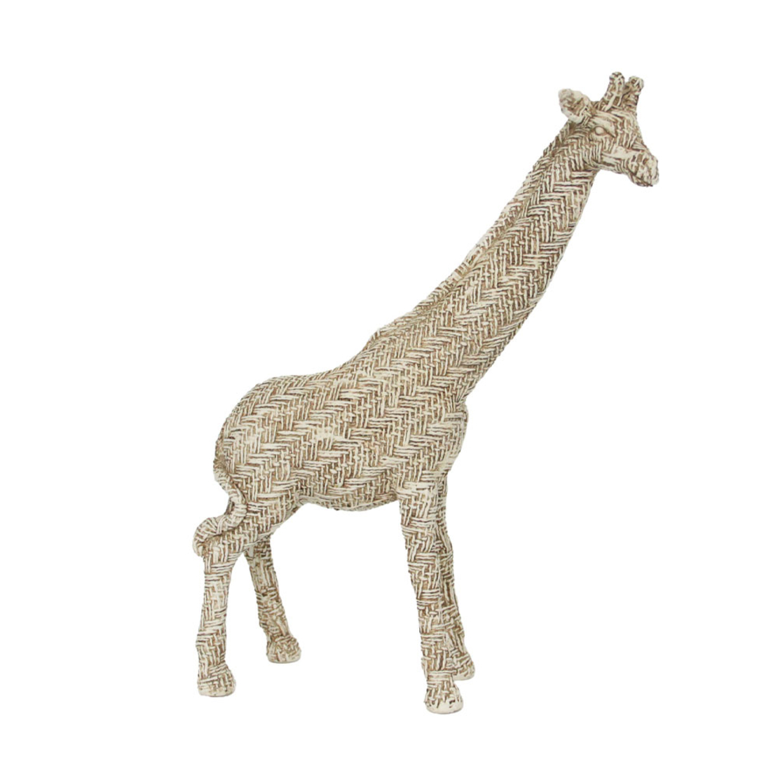 GIRAFFA N DECORATION GIRAFFE 22x8x31 POLYRESIN BEIGE BROWN