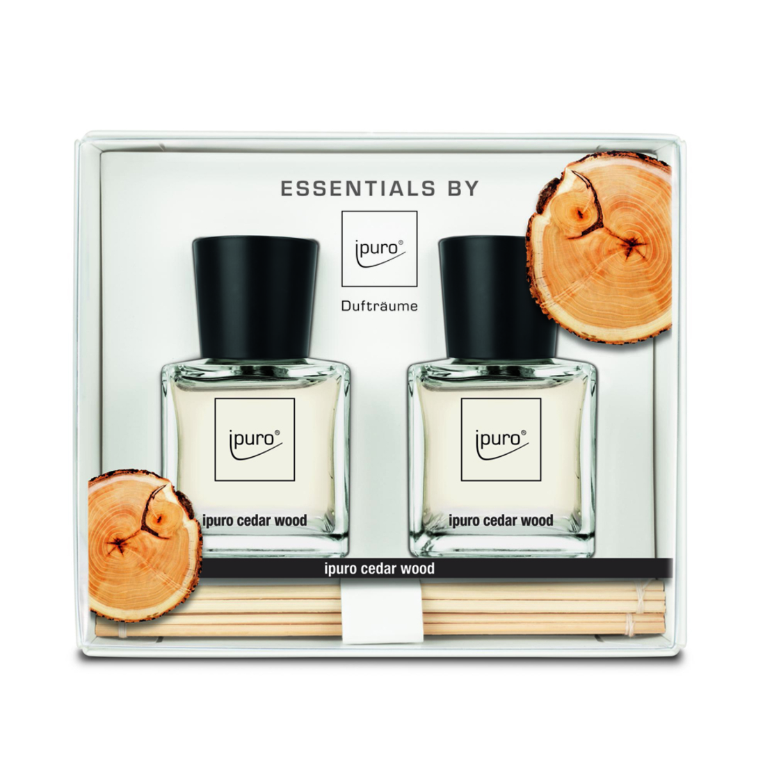IPURO CEDAR WOOD FRAGRANCE SET 2x50ml EU