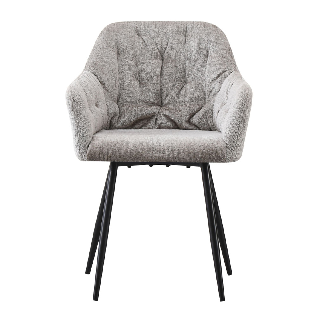 SAVVY CHAIR FABRIC PURO LIGHT METAL BLACK PRC