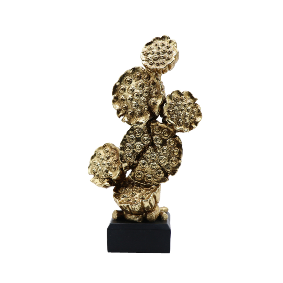 ONIOPORA DECO POLYRESIN GOLD BLACK 17x9,5xH31cm PR