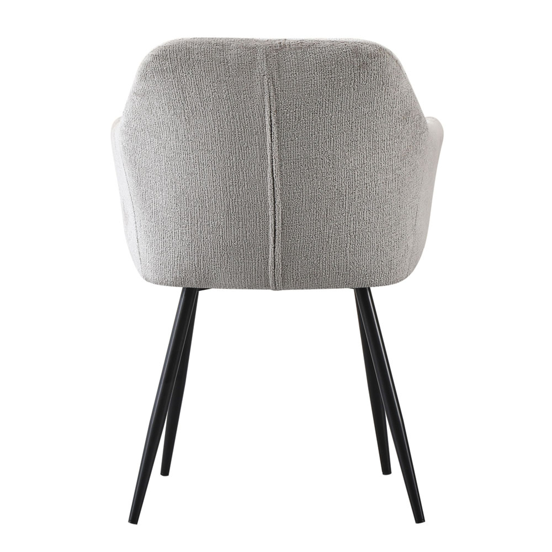 SAVVY CHAIR FABRIC PURO LIGHT METAL BLACK PRC