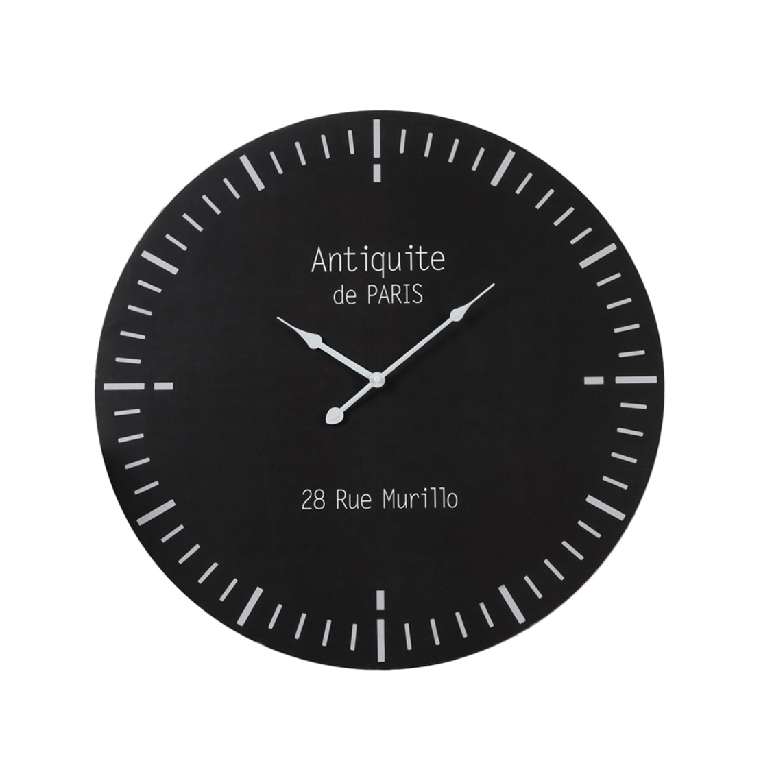ZEIT CLOCK WALL MDF BLACK D60xH4,5cm PRC
