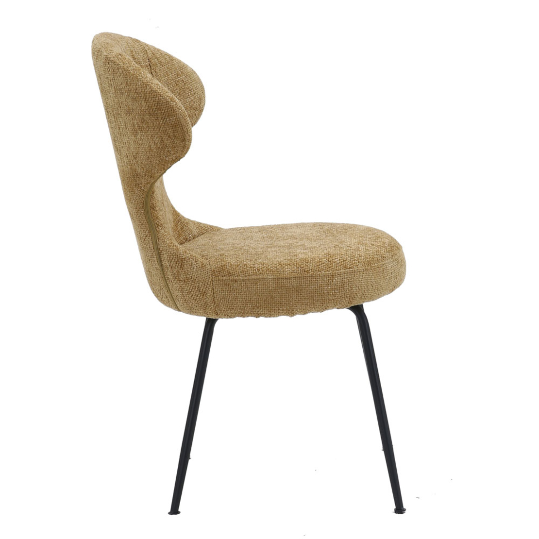 FUNGO CHAIR FABRIC LEMON METAL BLACK E1 PRC