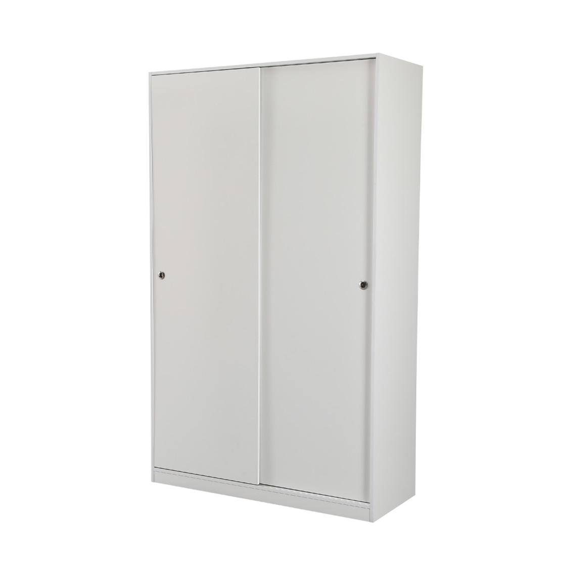 KEY WARDROBE 2DOORS CHIPBOARD WITH MELAMINE WHITE