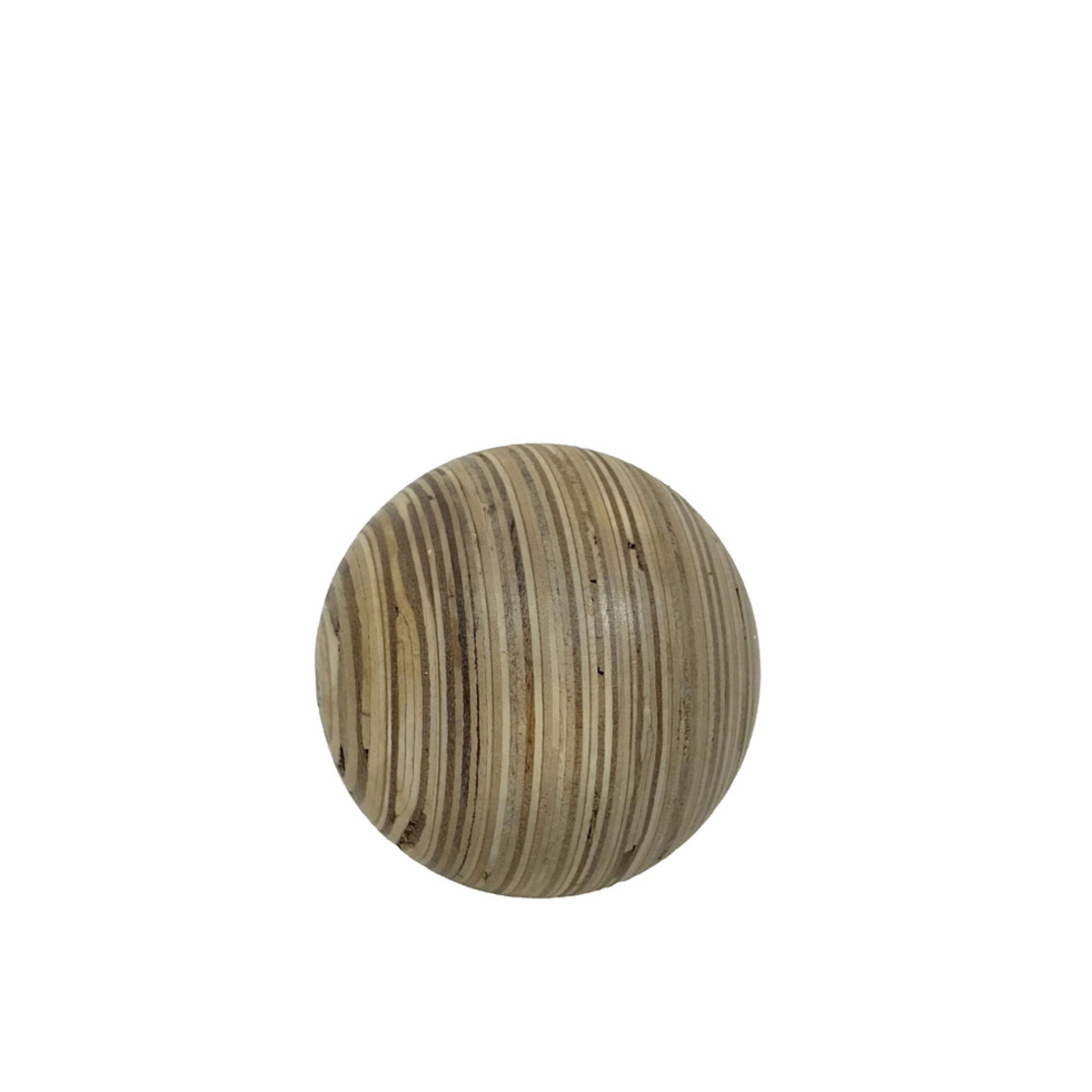 CEBO S DECO BALL 13x13x13 WOOD NATURAL