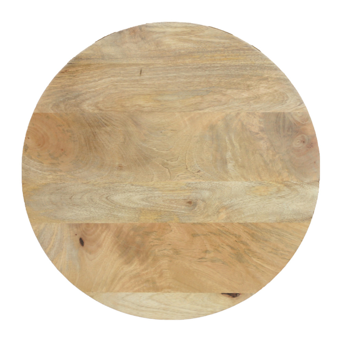 PILEA 46 SIDE TABLE WOOD MANGO NATURAL WHITE MARBL