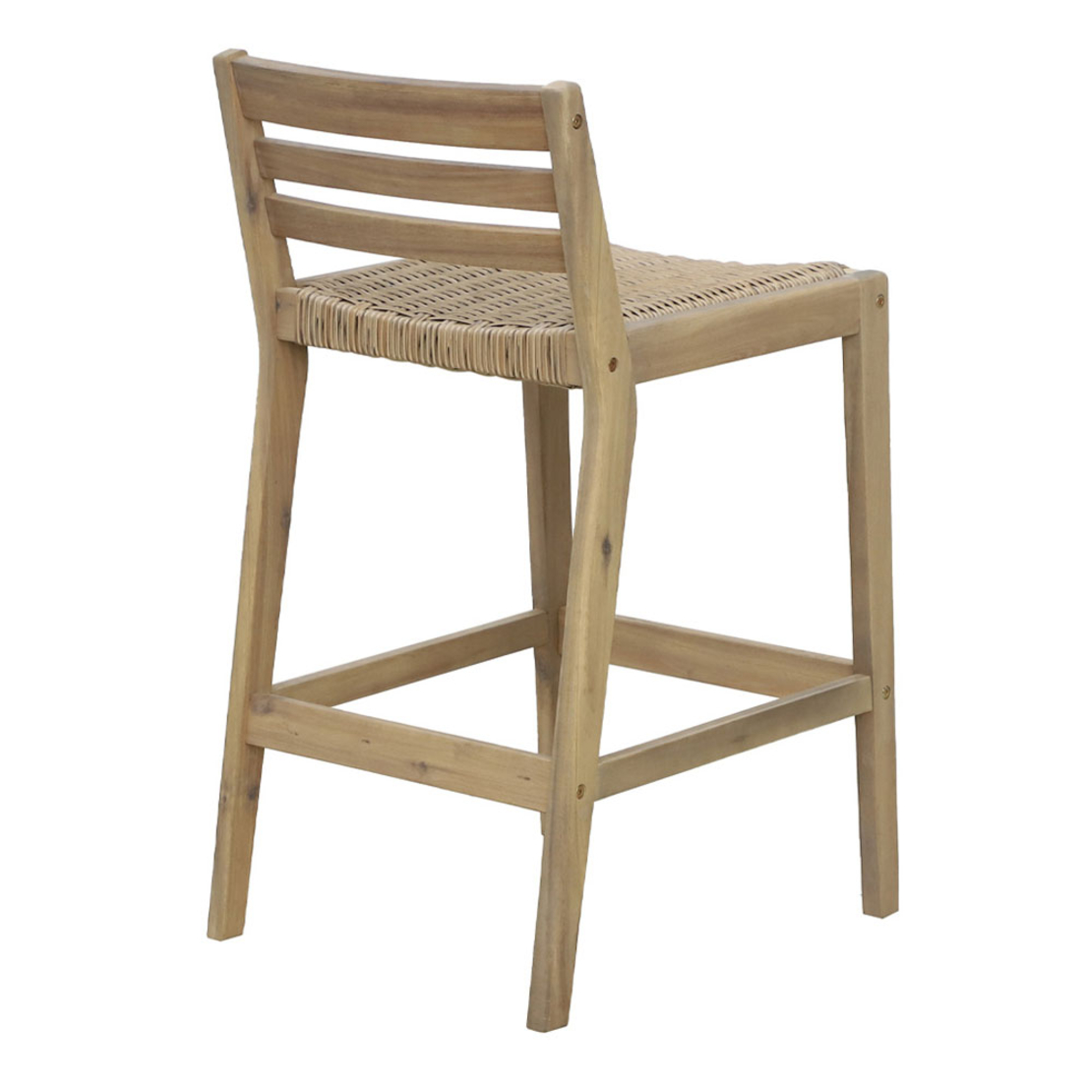 TOUJOUR STOOL BAR WOOD ACACIA NATURAL 53x45xH87cm