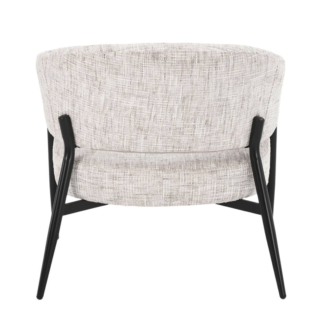 MORITZ ARMCHAIR FABRIC BEIGE METAL BLACK E1 PRC