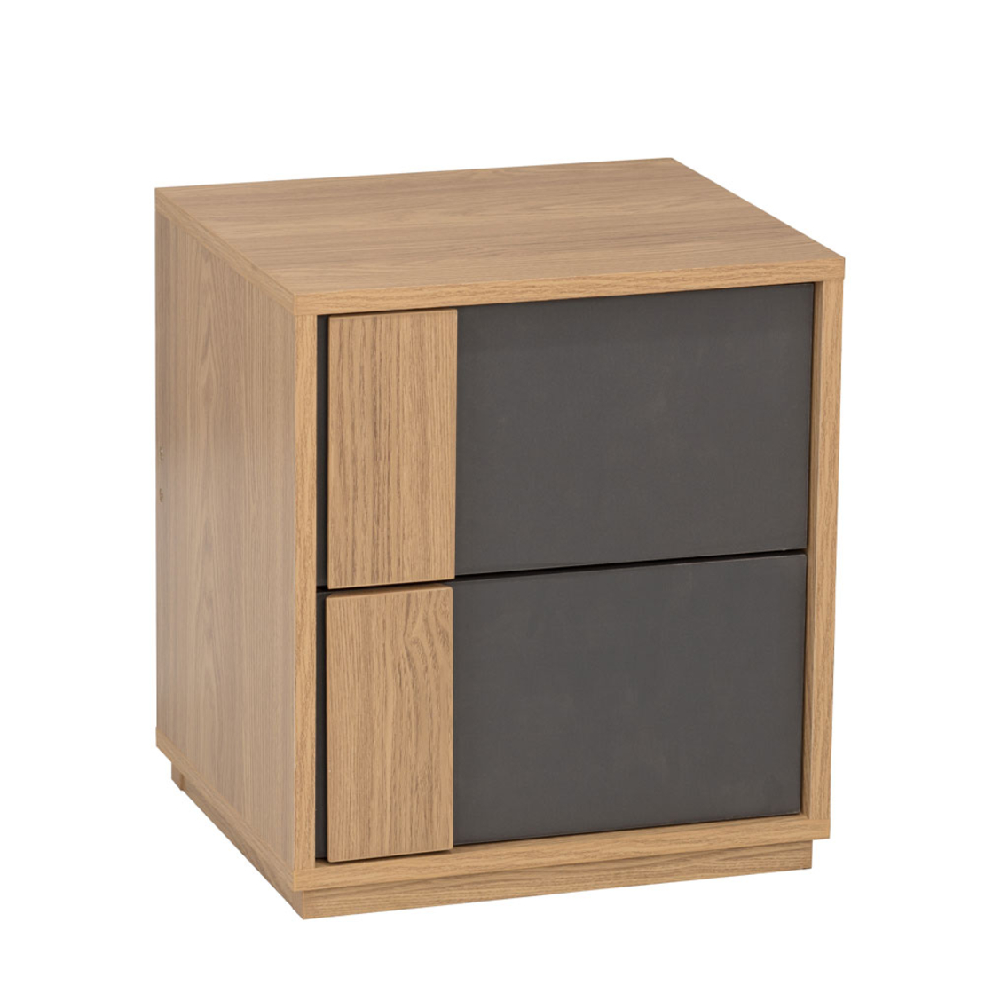 JENGA NIGHTSTAND CHIPBOARD WITH MELAMINE CARTA SONOMA GREY E1 PRC