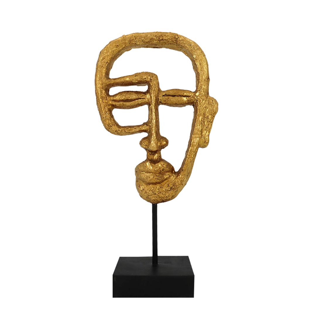 ACT GOLD 2 DECO POLYRESIN GOLD BLACK 15x6,8xH31,5c