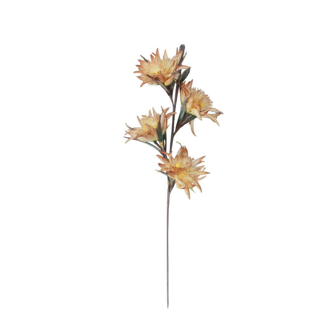 VEGUR 4 ARTIFICIAL FLOWER EVA FOAM YELLOW BEIGE H8