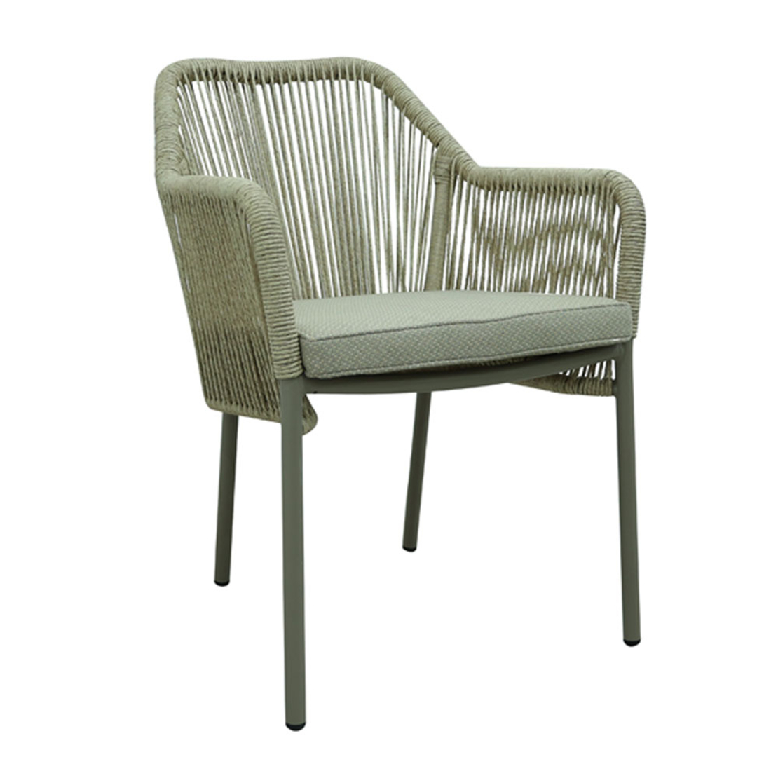 CELIA CHAIR ALUMINIUM NATURAL CHAMPAGNE 56x67x80 PRC
