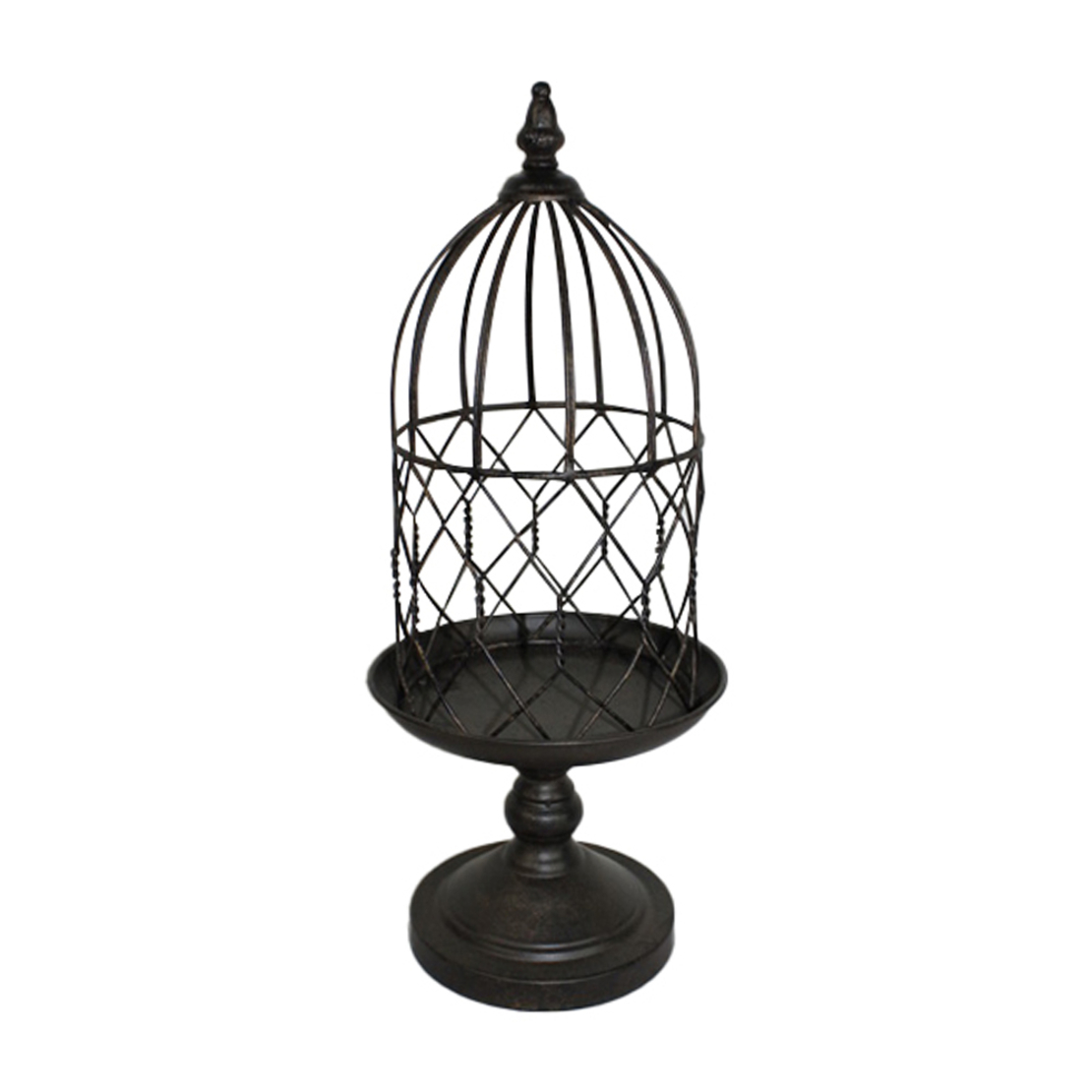 BERRY DECO CAGE METAL BLACK D20,64xH49,53cm PRC