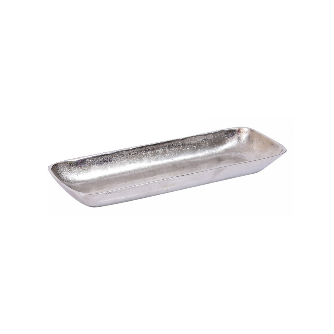 ZACK BOWL ALUMINIUM SILVER 30x14xH4cm IN