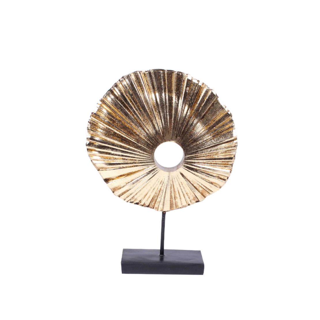 KUNST DECO POLYRESIN GOLD BLACK 19,5x6xH26,5cm PRC