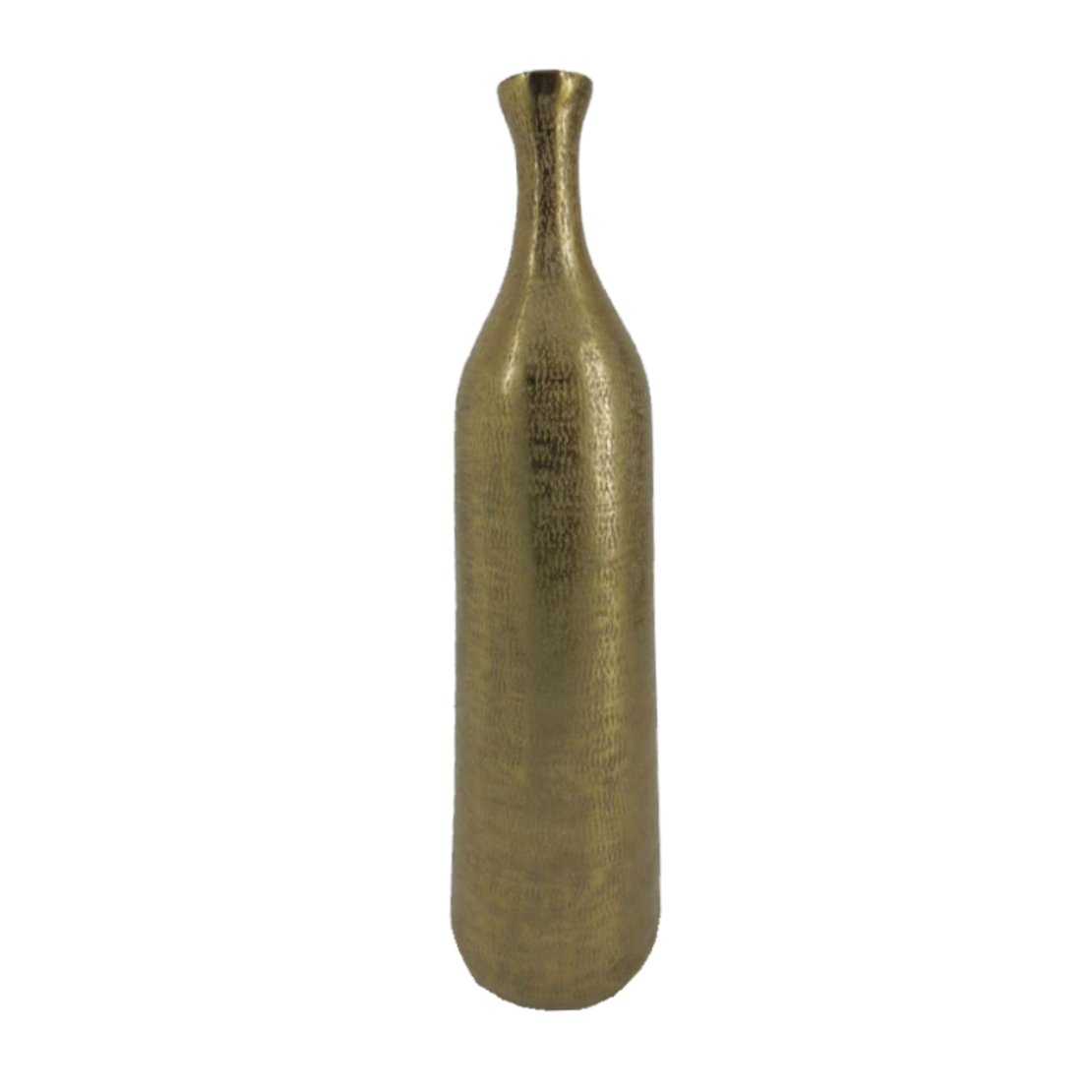 DAZZLE BOTTLE ALUMINIUM GOLD D10xH38cm IN