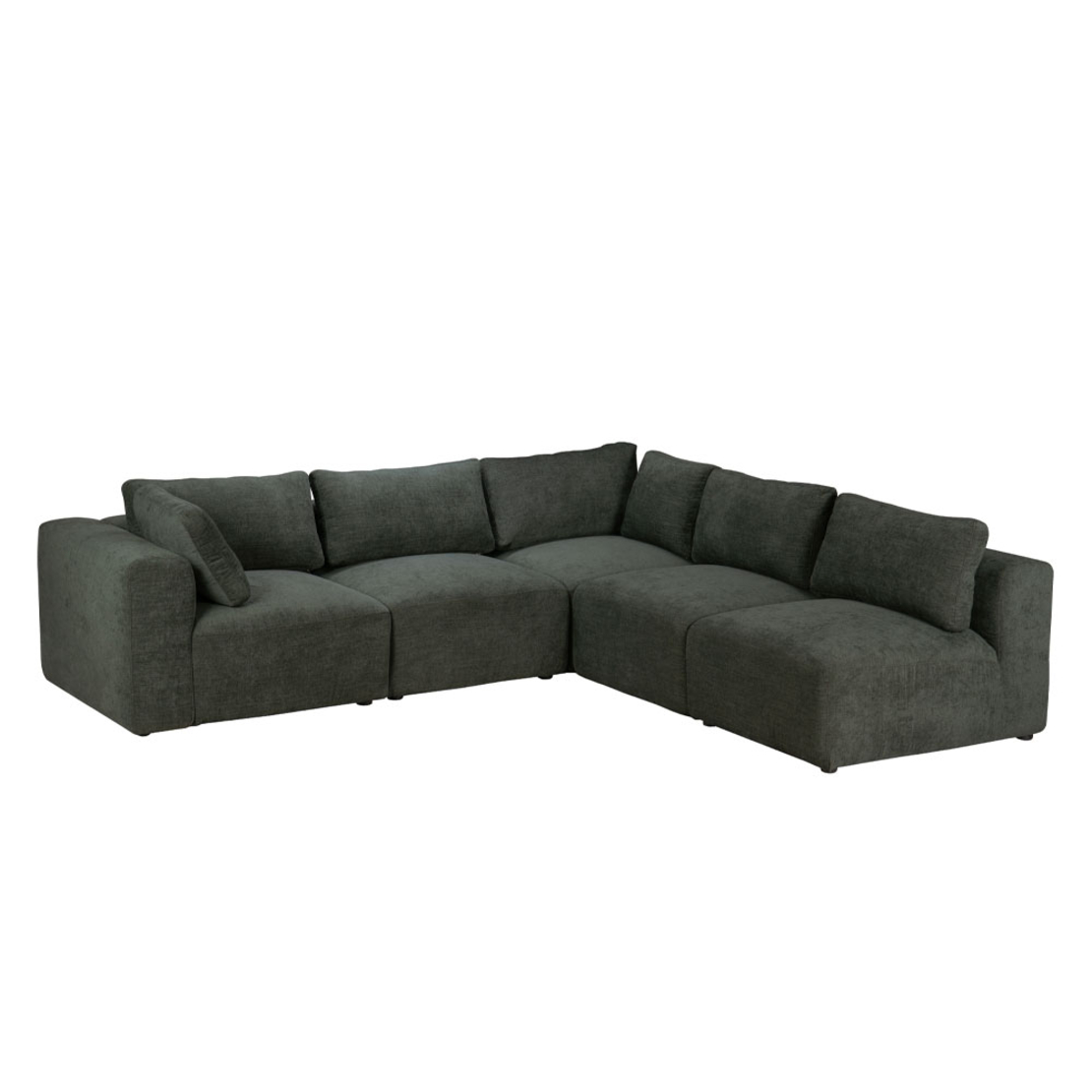 BOX ARMCHAIR WITH ARM REVERSABLE EASY CLEAN FABRIC OLIVE GREEN E1 EU