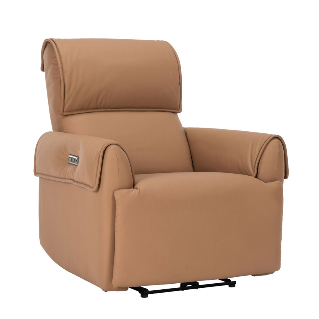 DAYDREAMER ARMCHAIR RECLINER WOOD CAMEL 88x95xH102cm PRC