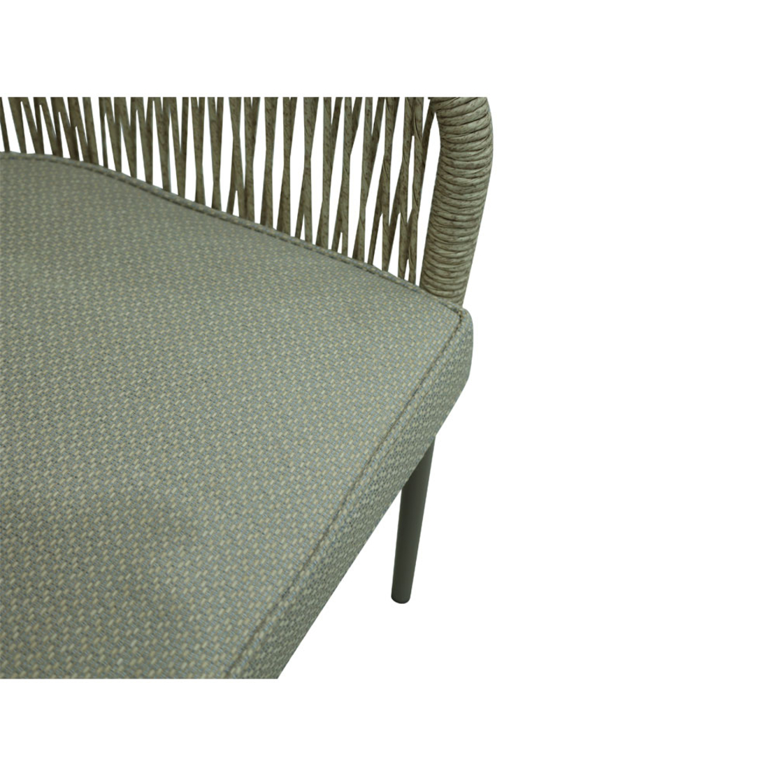 CELIA CHAIR ALUMINIUM NATURAL CHAMPAGNE 56x67x80 PRC