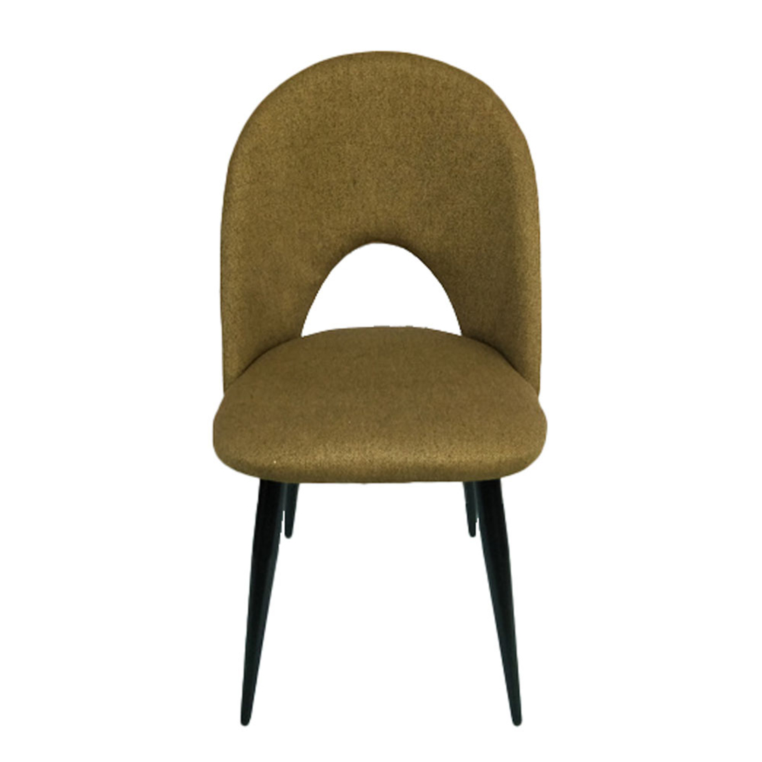COMMODO CHAIR FABRIC CAMEL METAL BLACK E1 PRC