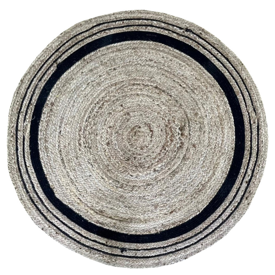 IMOGEN CARPET ROUND BLACK D180cm IN