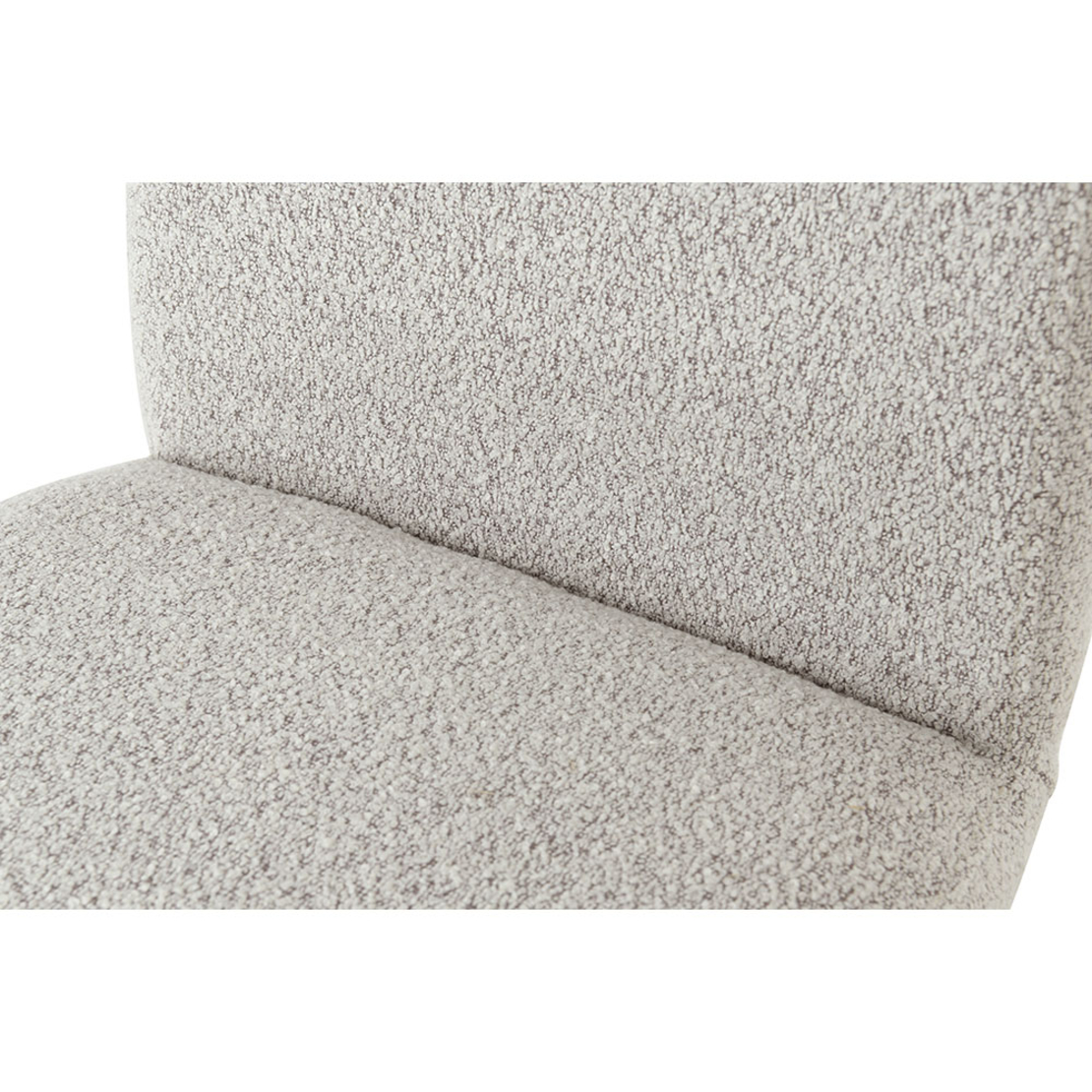 ARM CHAIR FABRIC BEIGE METAL BLACK MAT E1 PRC