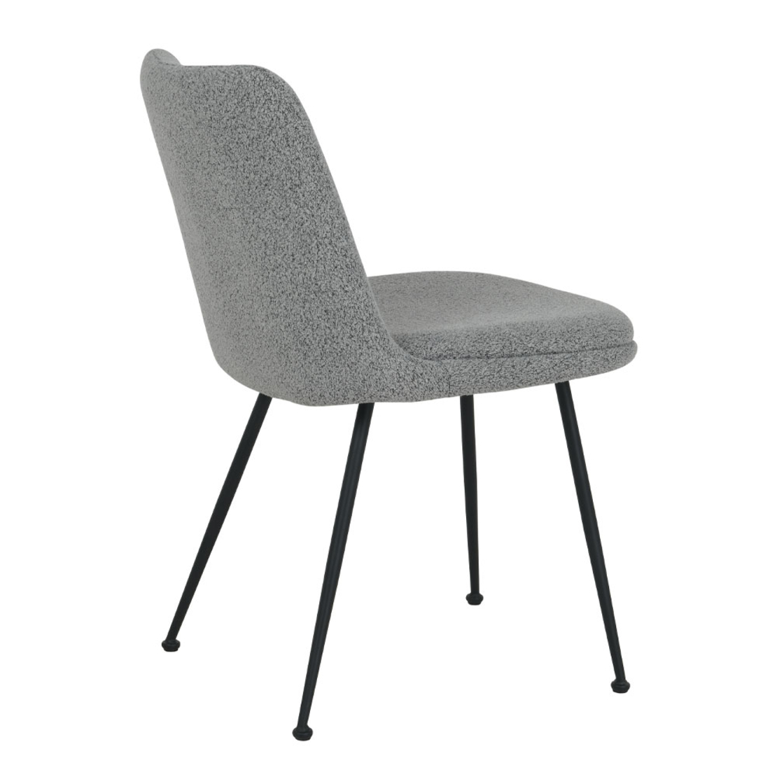 ABRAZO CHAIR FABRIC GREY LIGHT METAL BLACK E1 PRC
