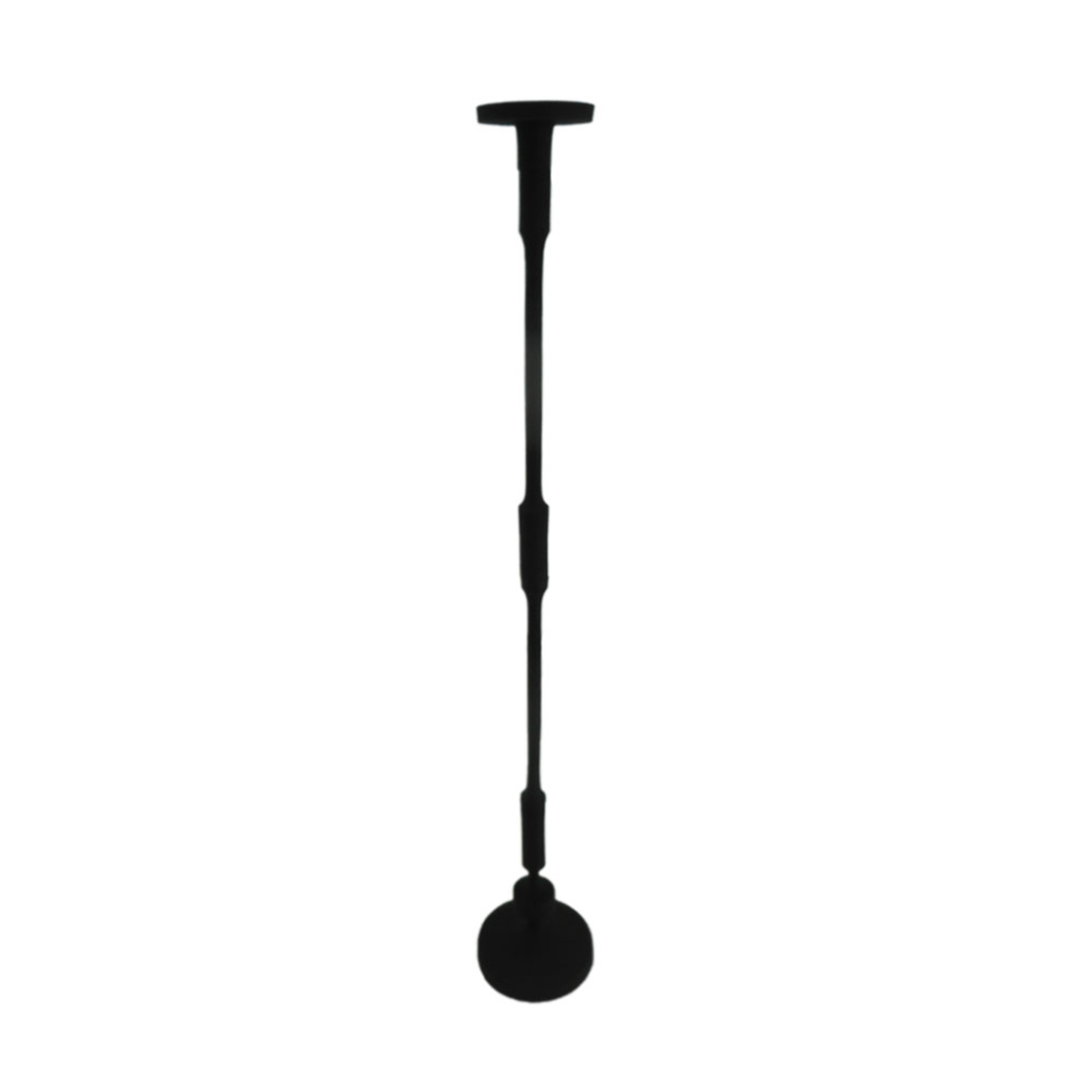 LINE CANDLE HOLDER ALUMINIUM BLACK D13xH89cm IN