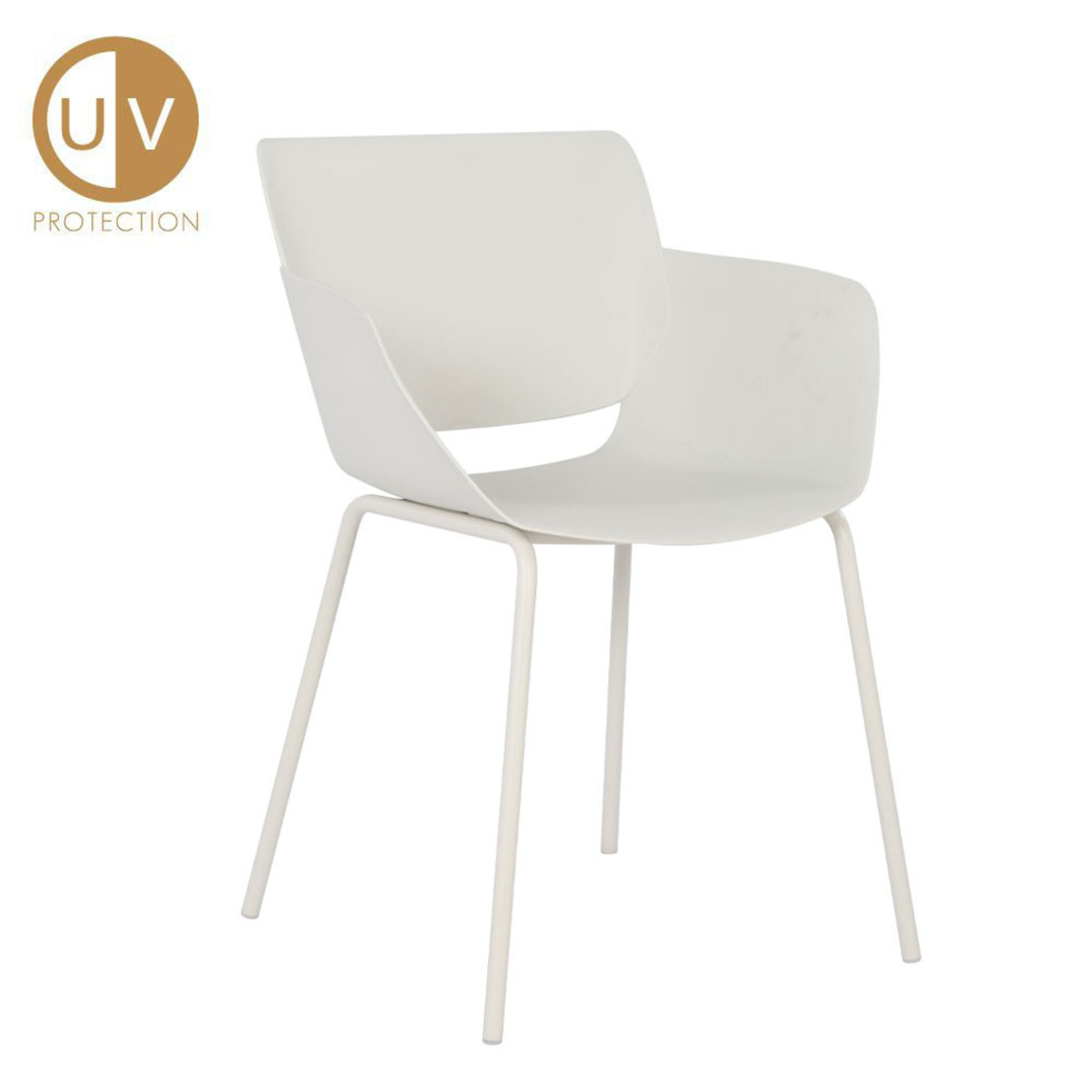 SEDIA ARMCHAIR PP OFF WHITE PRC