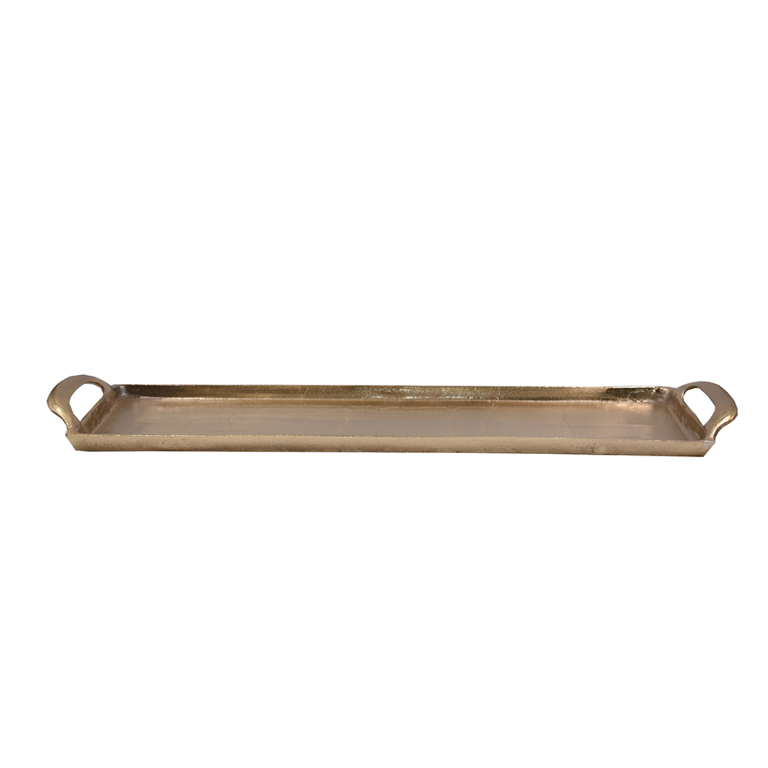 ADORO TRAY ALUMINIUM GOLD 61x16xH4cm IN