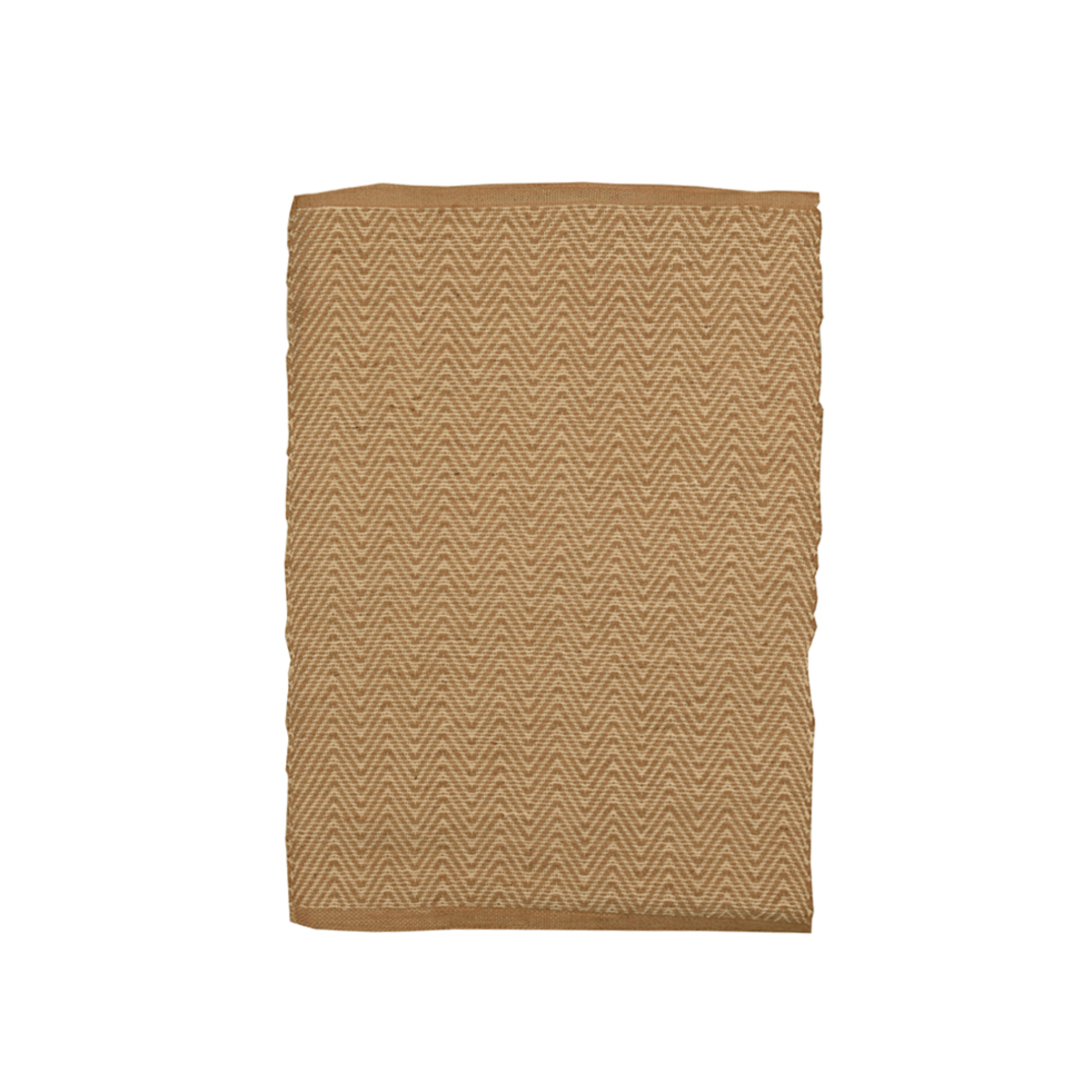 HERBA FLOOR MAT COTTON YELLOW BEIGE 60x90cm